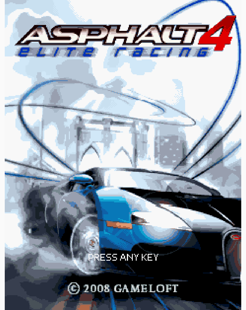 Asphalt 4: Elite Racing Java Game