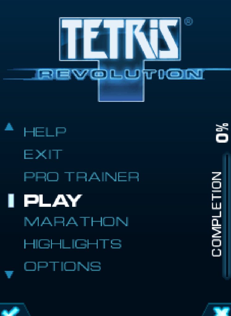 Tetris Revolution Java game