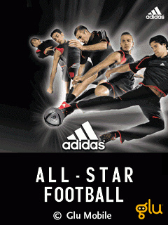 Adidas All Star Football Java game artwork