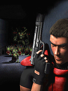 Alien Shooter Java game artwork