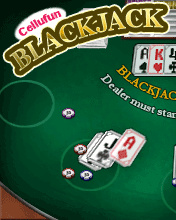 Black Jack Cellufun Java game artwork