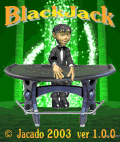 Black Jack(Jacado) Java game artwork