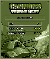 Cannons Tournament Java game artwork