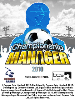 Championship Manager 2010 Java game artwork