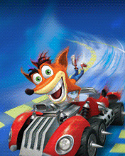 Crash Racing Java game artwork