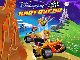 Disneyland Kart Racer Java game artwork