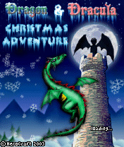 Dragon And Dracula Christmas Adventure Java game artwork