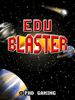 EDU Blaster Java game artwork