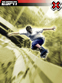 ESPNX Games Inline Skate Java game artwork