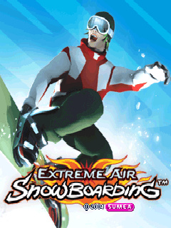 Extreme Air Snowboarding 3D Java game artwork