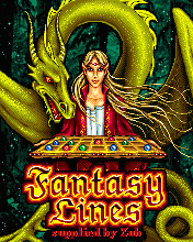 Fantasy Lines Java game artwork