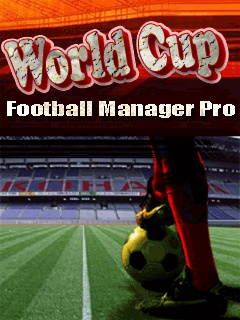 Football Manager Pro World Cup Java game artwork