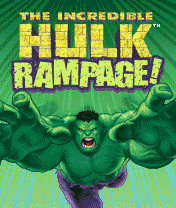 Incredible Hulk Rampage Java game artwork