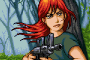 Lady Commando Java game artwork