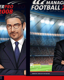 Manager Pro Football 2008 Java game artwork