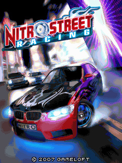 Nitro Street Racing Java game artwork