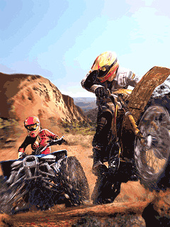Off Road Dirt Motocross Java game artwork