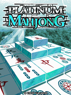 Platinum Mahjong Java game artwork