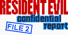 Resident Evil Confidential Report 2 Java game artwork