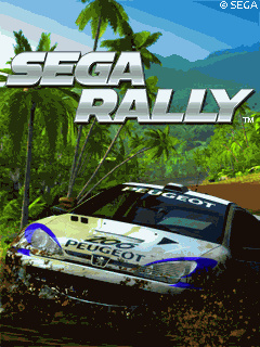 Sega Rally 3D Java game artwork