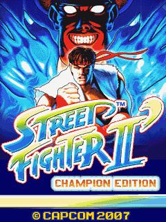 Street Fighter 2 Champ Edition Java game artwork