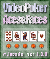 Video Poker Aces And Faces Java game artwork